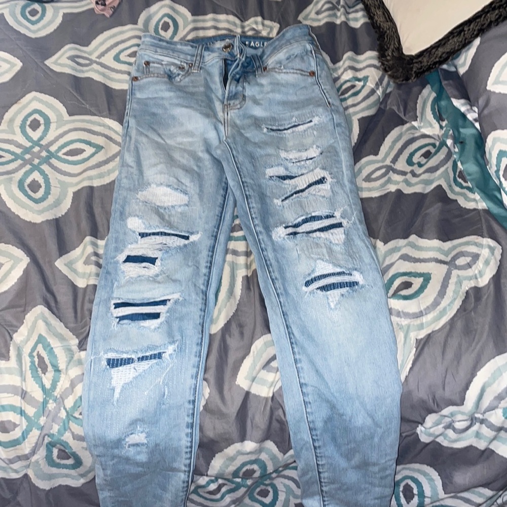 ae next level stretch high rise jegging